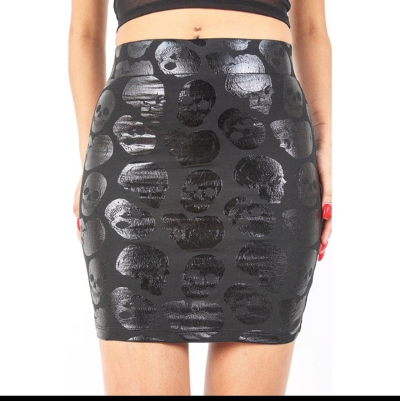 Iron Fist Dresses & Skirts - 13. Iron Fist Skullz Club Mini Skirt